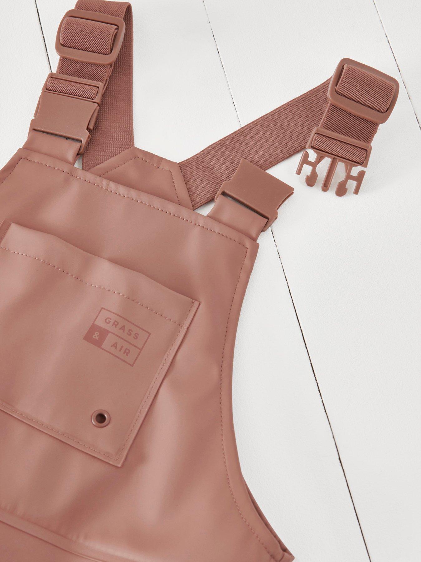 Image 5 of 5 of Grass & Air Infant/ Junior Rainster Dungaree - Pink