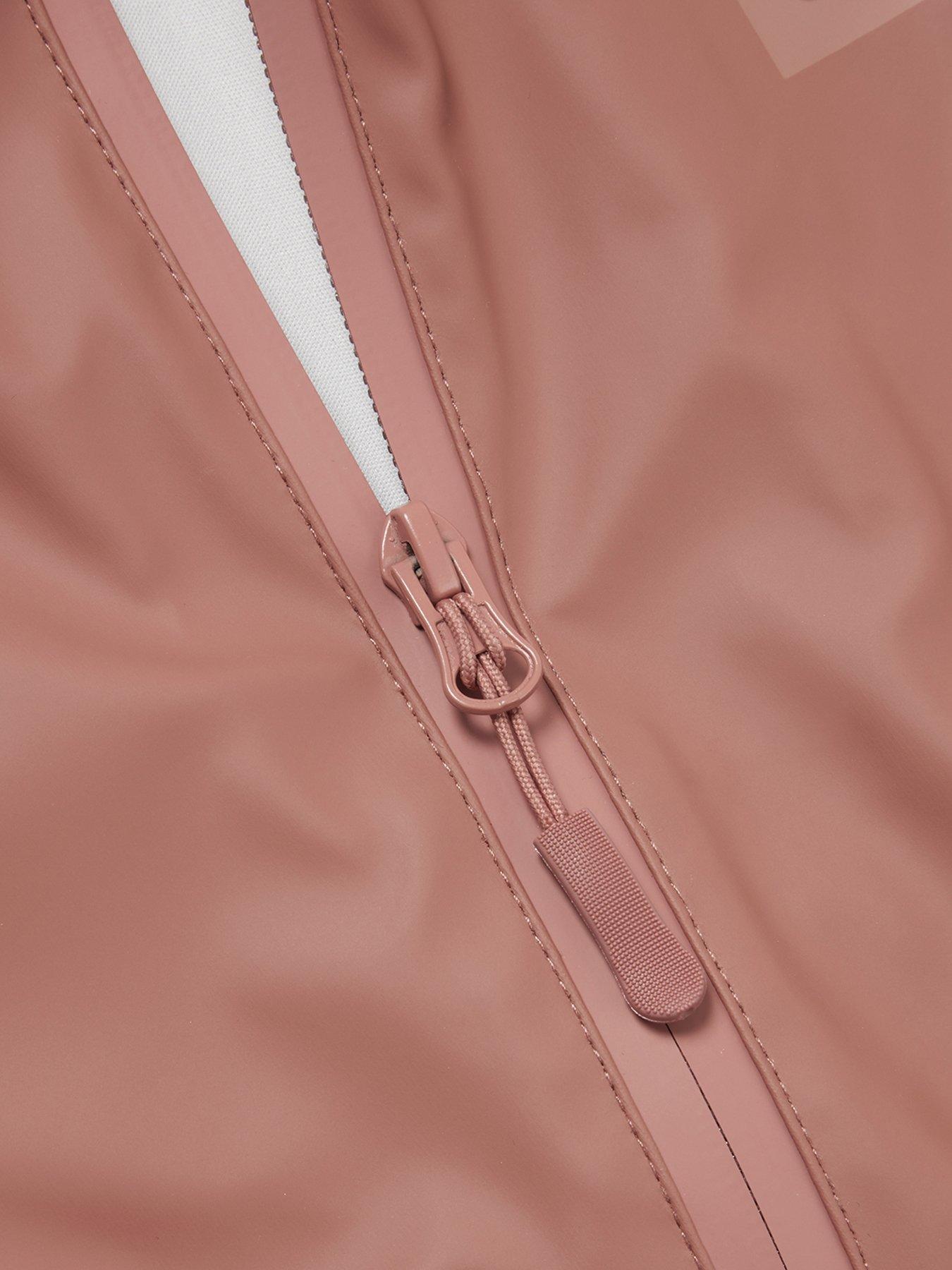  image of grass-air-infant-pu-puddlesuit-pink