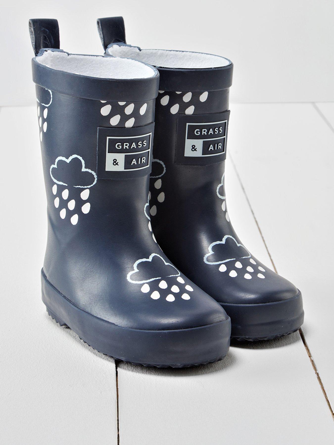 Image 1 of 3 of Grass & Air Infant/ Junior Colour-revealing Wellies