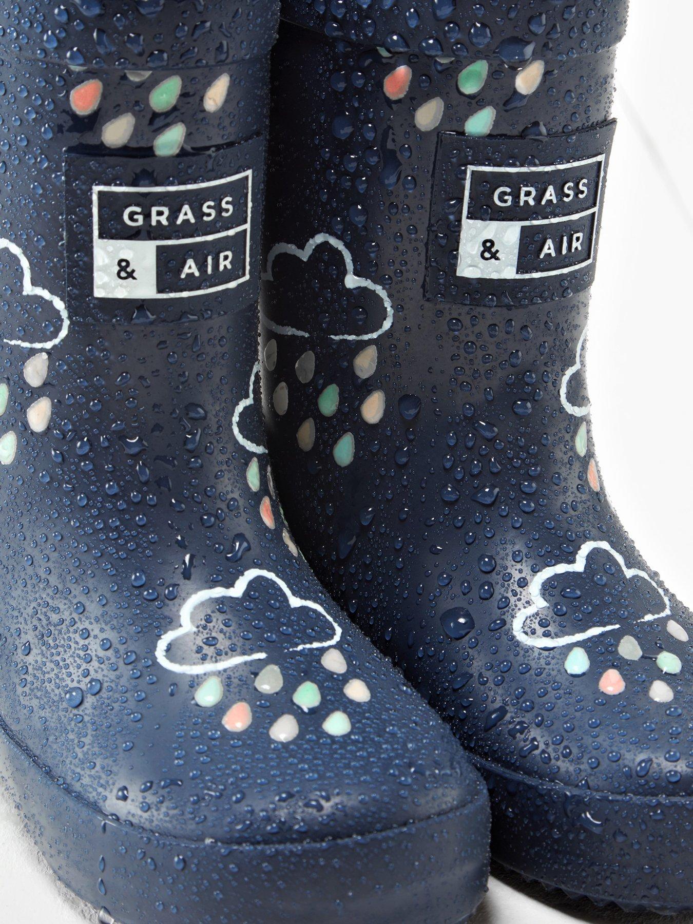 Image 3 of 3 of Grass & Air Infant/ Junior Colour-revealing Wellies