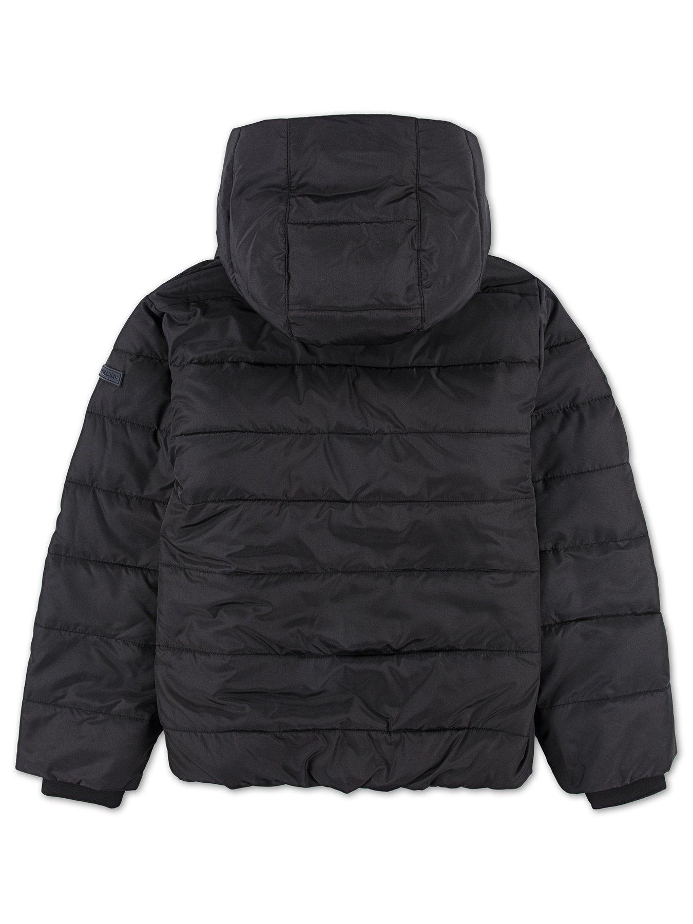 Image 2 of 4 of Abercrombie & Fitch Boys Midweight Padded Jacket - Black