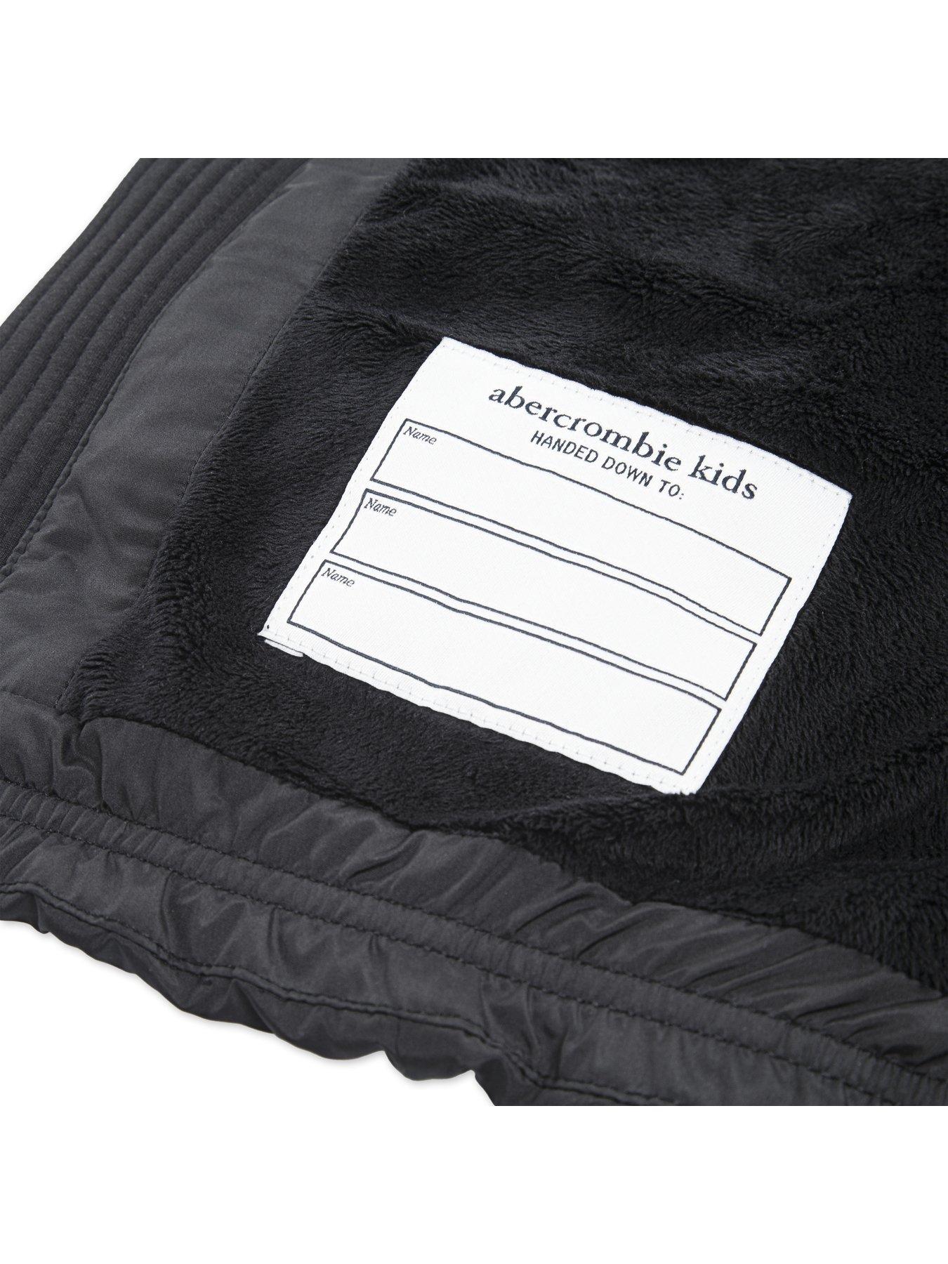 Image 4 of 4 of Abercrombie & Fitch Boys Midweight Padded Jacket - Black