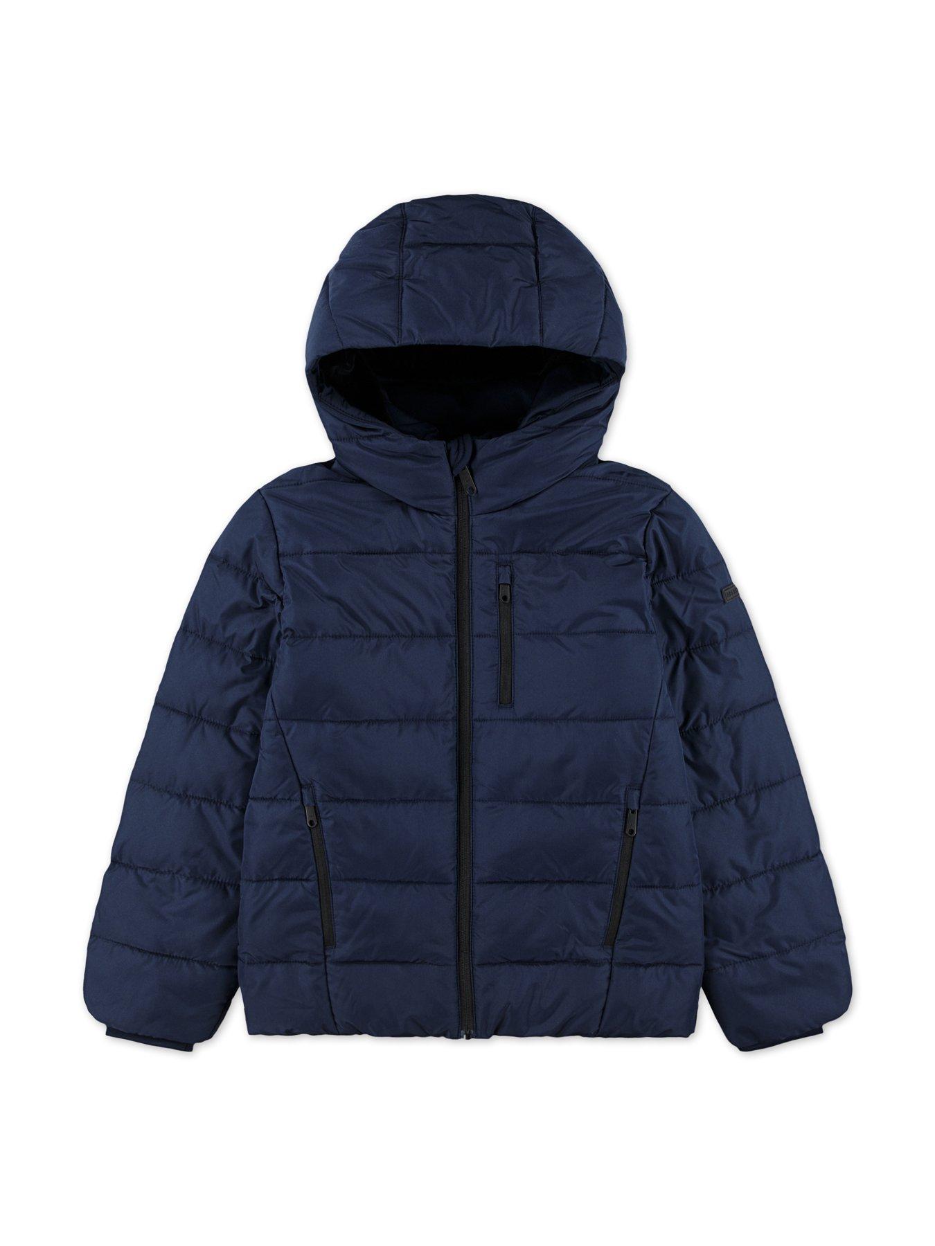 Image 5 of 5 of Abercrombie & Fitch Boys Midweight Padded Jacket - Blue