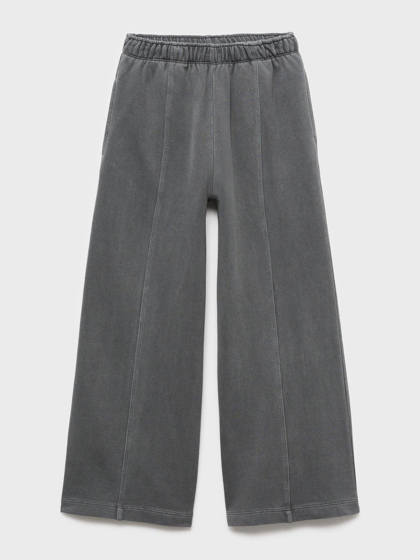 undefined Girls NY Co-Ord Joggers - Dark Grey