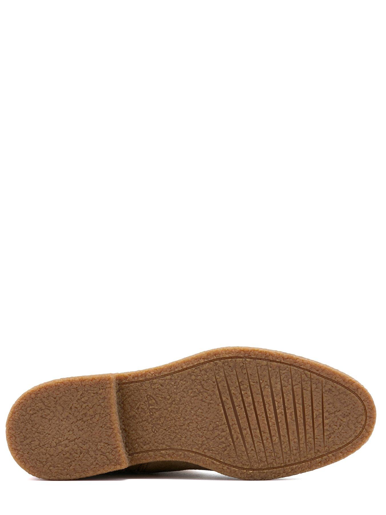  image of clarks-nella-mid-calf-boots-beige