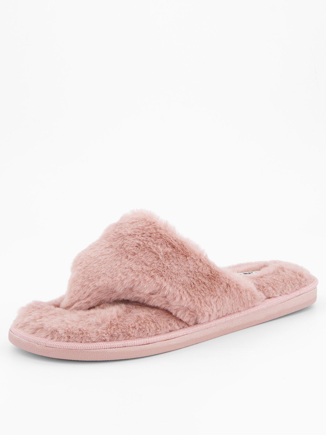 Image 2 of 7 of The Very Collection Toe Post Slipper - Pink