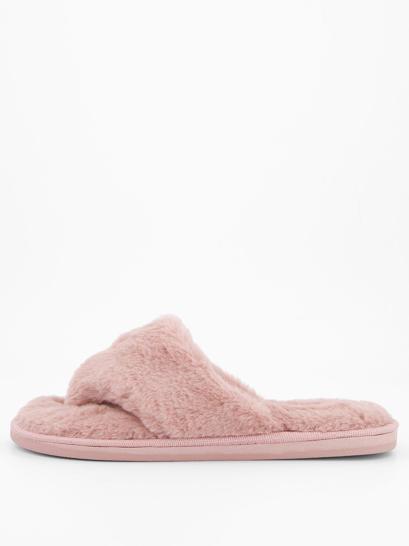Image 3 of 7 of The Very Collection Toe Post Slipper - Pink