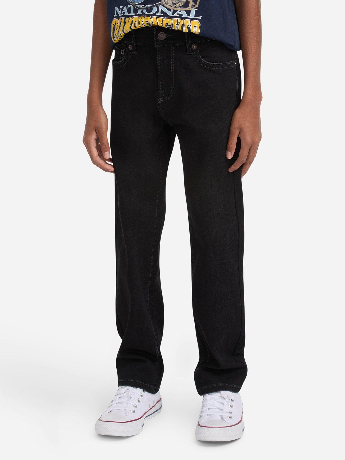 undefined Boys Straight Fit Jeans - Dark Blue