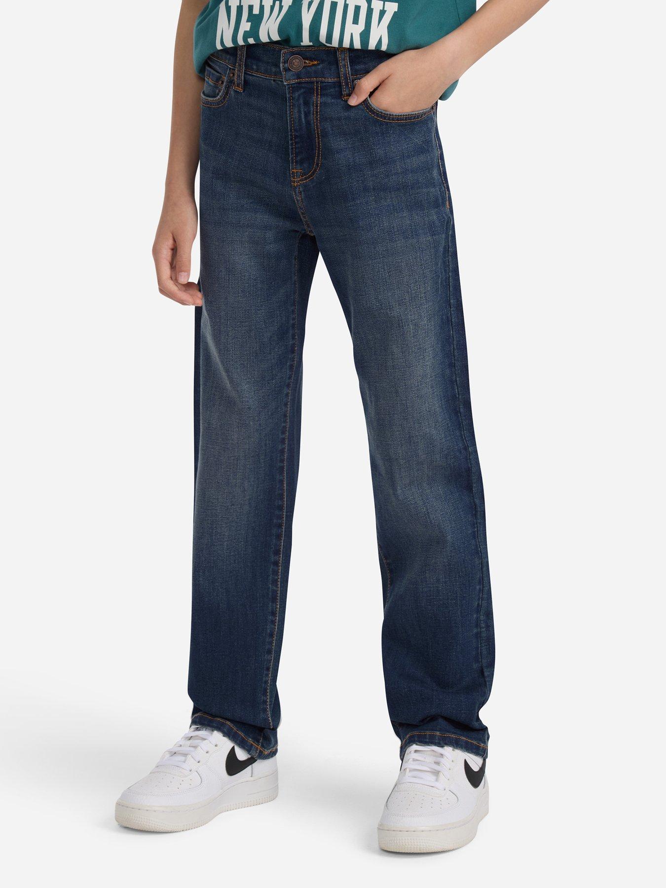 undefined Boys Straight Fit Jeans - Blue