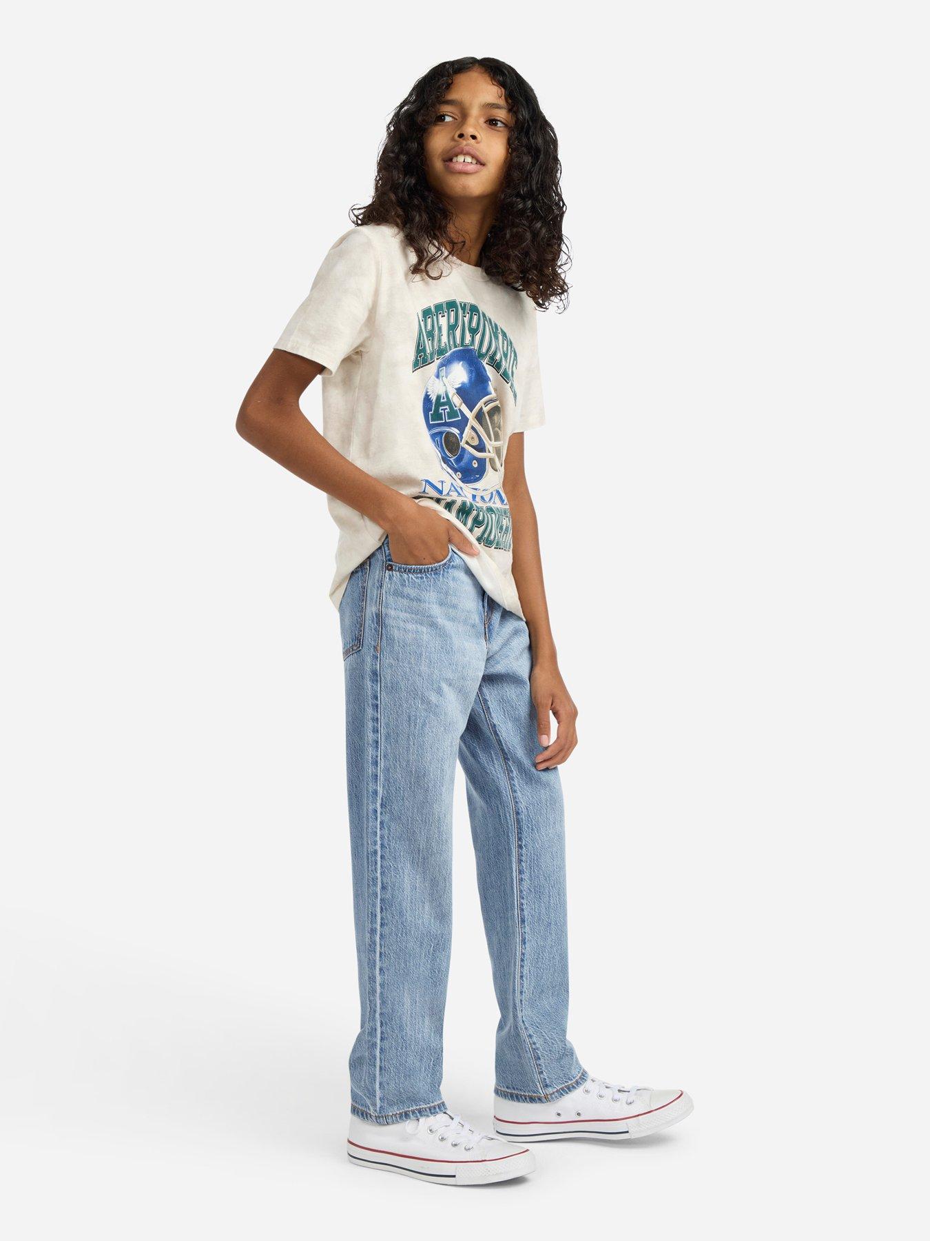 undefined Boys Loose Fit Jeans - Blue