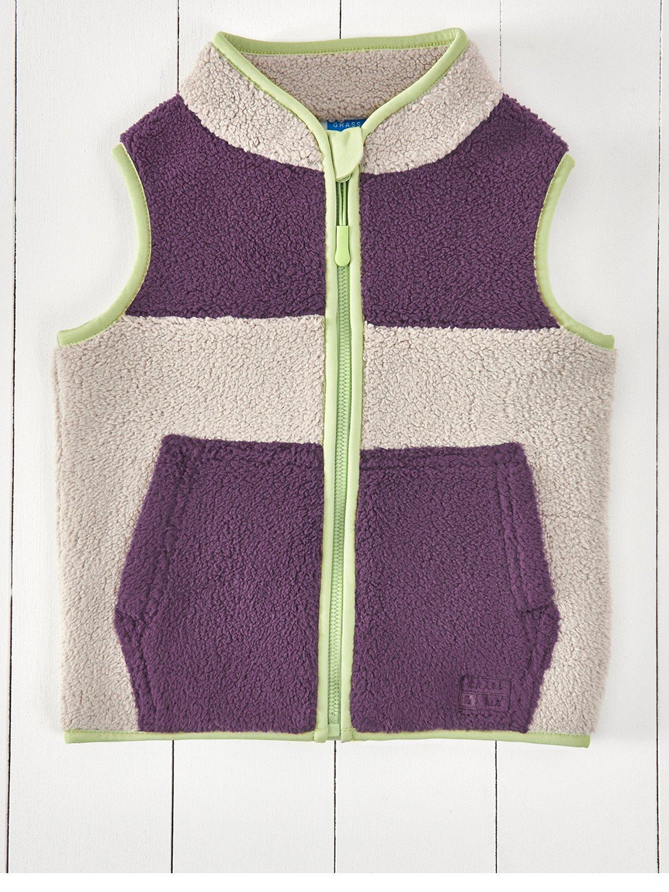 grass-air-infant-junior-borg-gilet-multi