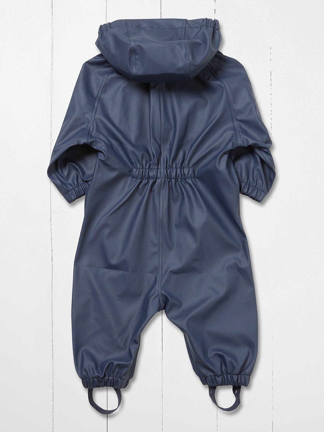 Image 2 of 6 of Grass & Air Infant Pu Puddlesuit - Navy