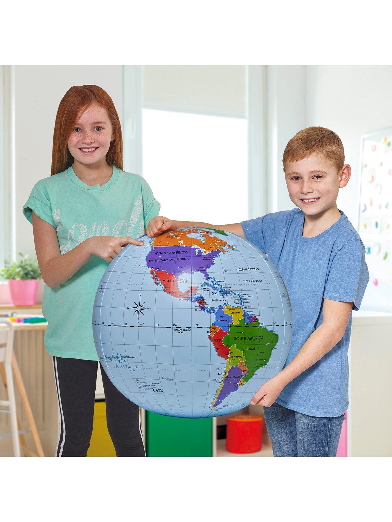 Image 4 of 6 of Brainstorm Toys Mega Inflatable Globe