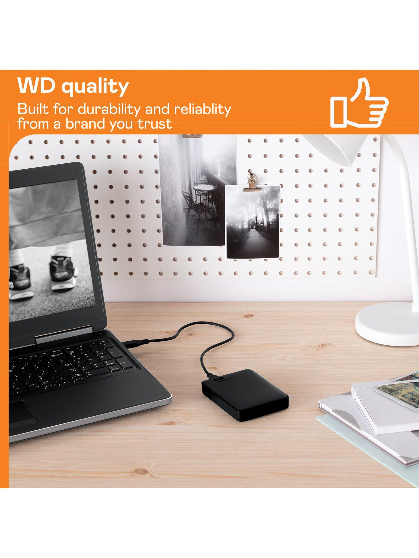 Image 6 of 7 of Western Digital WD Elements Portable External Hard Drive Usb 3.0- 6TB