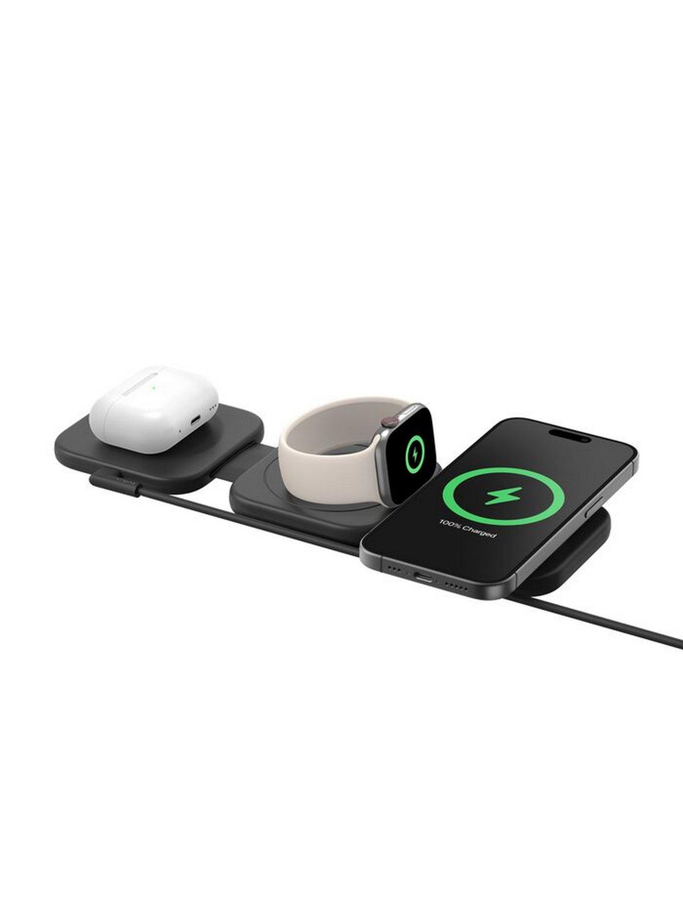 Image 7 of 7 of Belkin Boost Charge Pro 3 In 1 Folding Travel Wireless Charging Pad With Qi2 Magnetic 15W