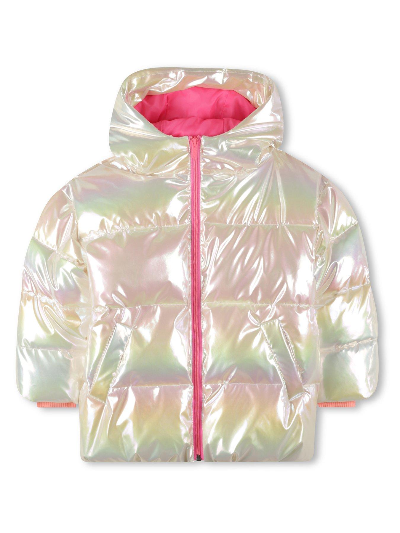 Billieblush Girls Shiny Padded Jacket - Multi