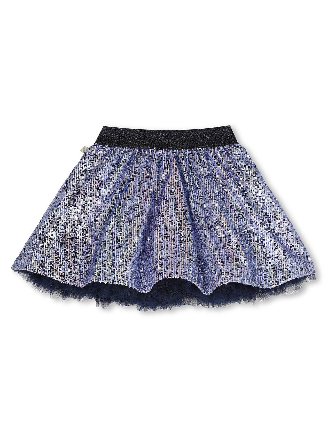  image of billieblush-girls-sequin-skirt-multi