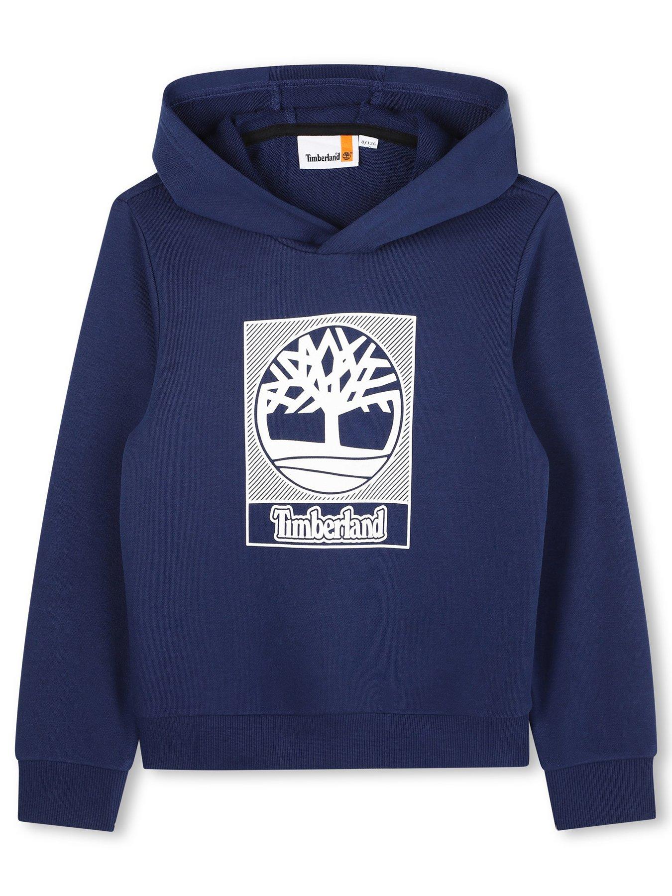 Timberland Boys Hoodie - Blue