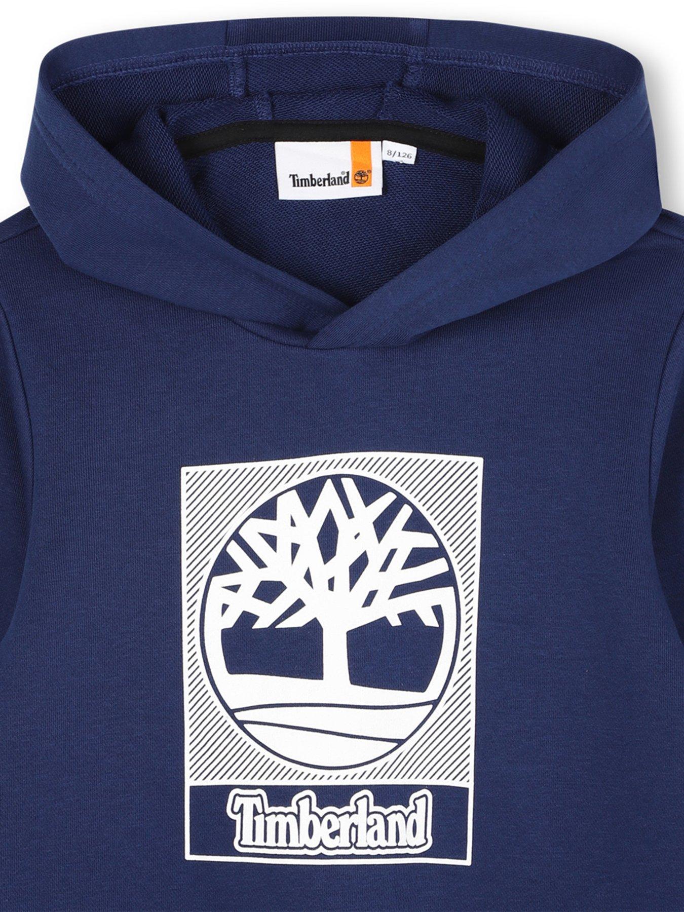  image of timberland-boys-hoodie-blue