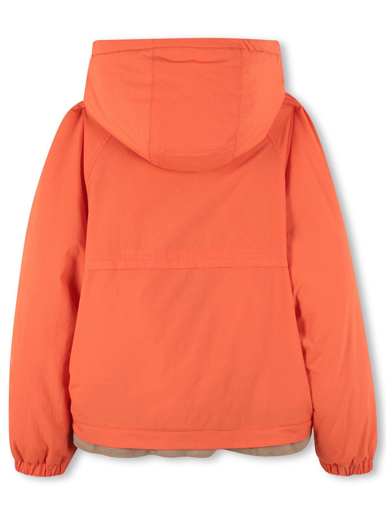  image of timberland-boys-fleece-lined-hooded-windbreaker-multi
