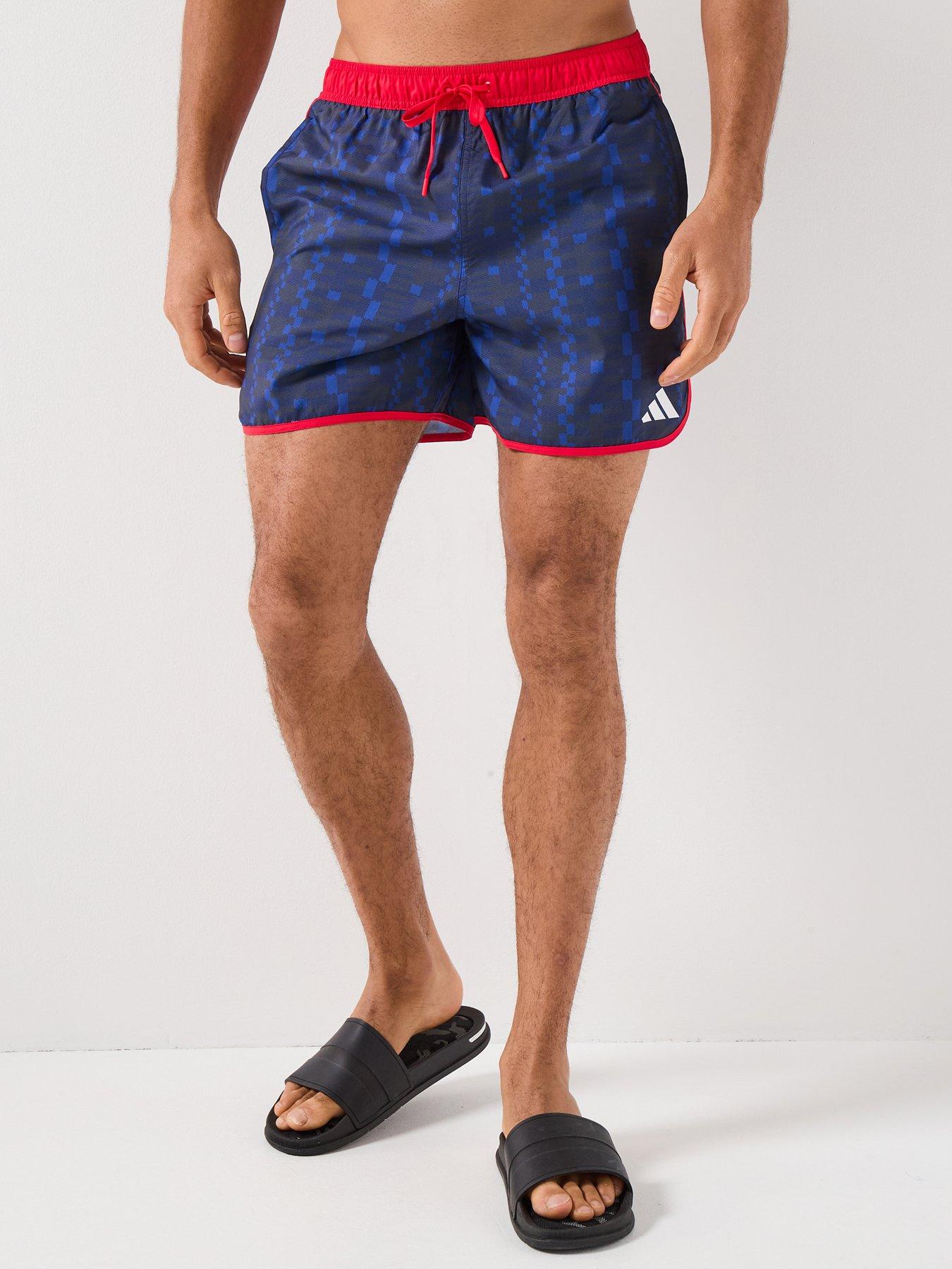 adidas Mens Tom Daley Swim Shorts - Blue