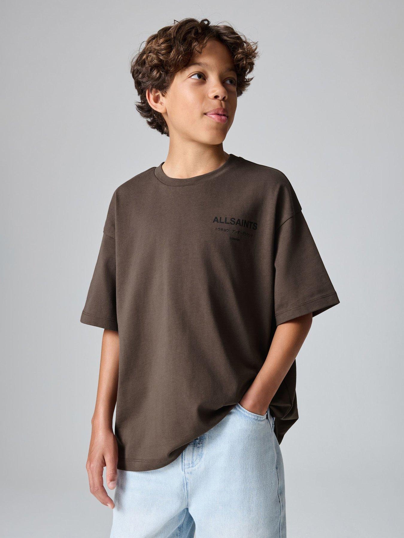 undefined Boys Underground T-Shirt - Brown