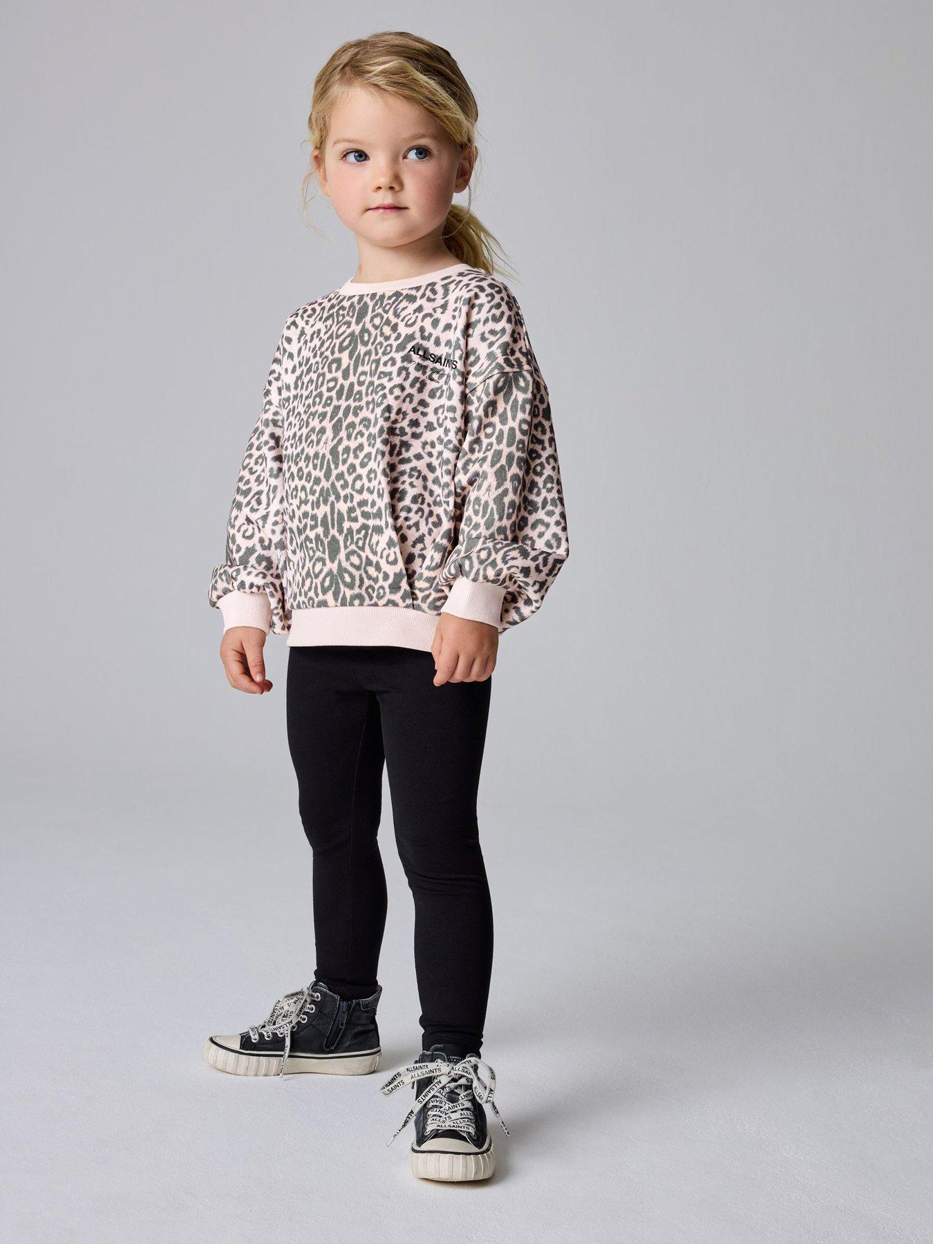  image of smallsaints-girls-sweat-top-set-pink