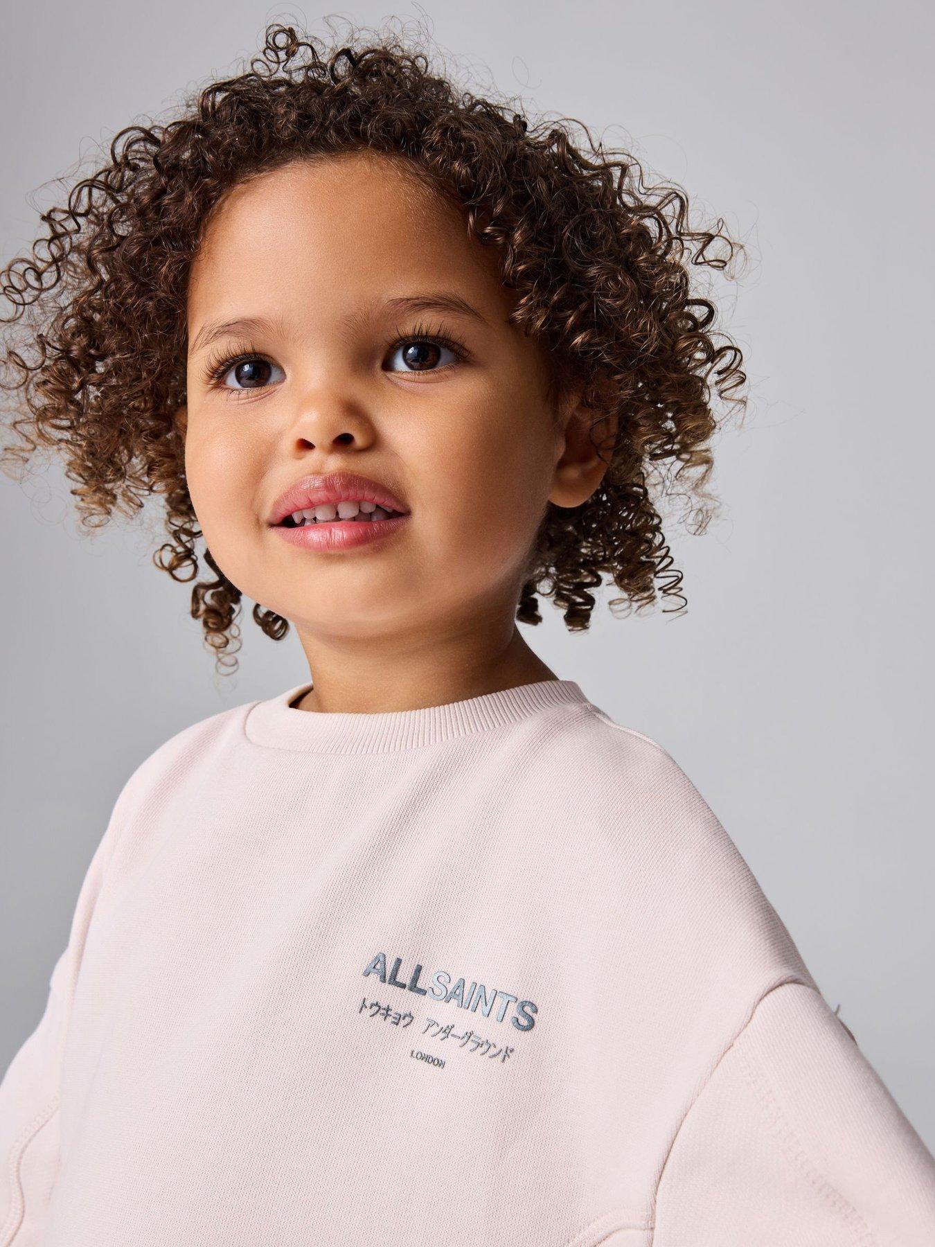  image of smallsaints-girls-sweat-top-set-pink