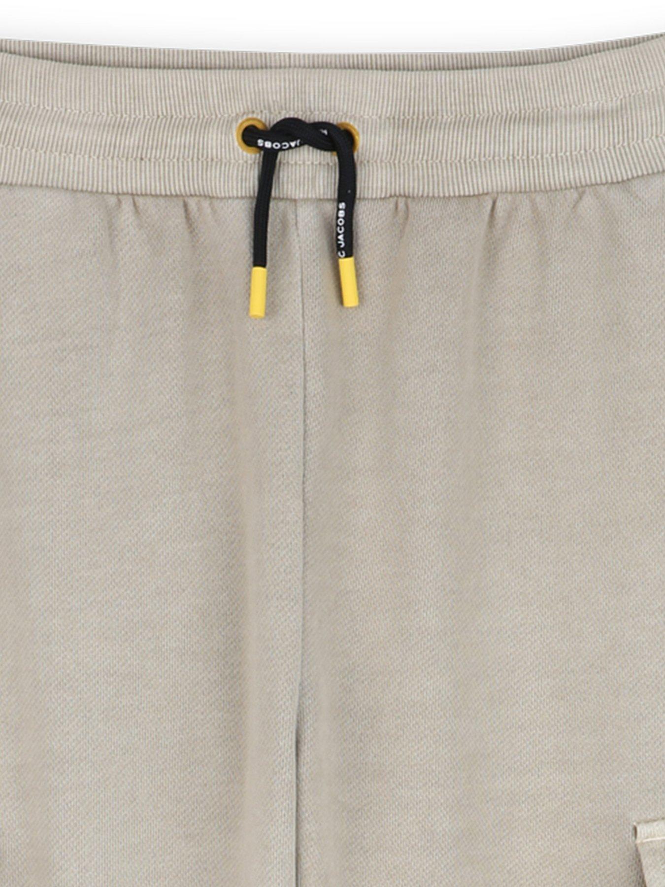  image of marc-jacobs-boys-cargo-sweat-pants-beige