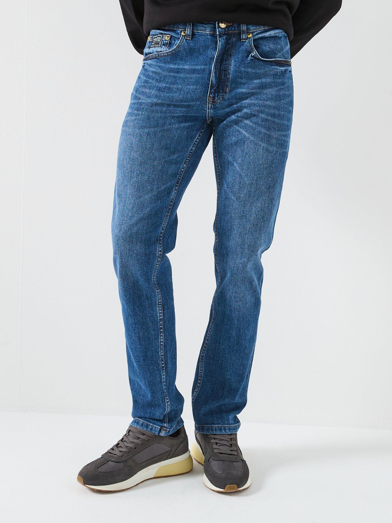 Versace Jeans Couture Mens Milano Slim Fit Jeans - Indigo