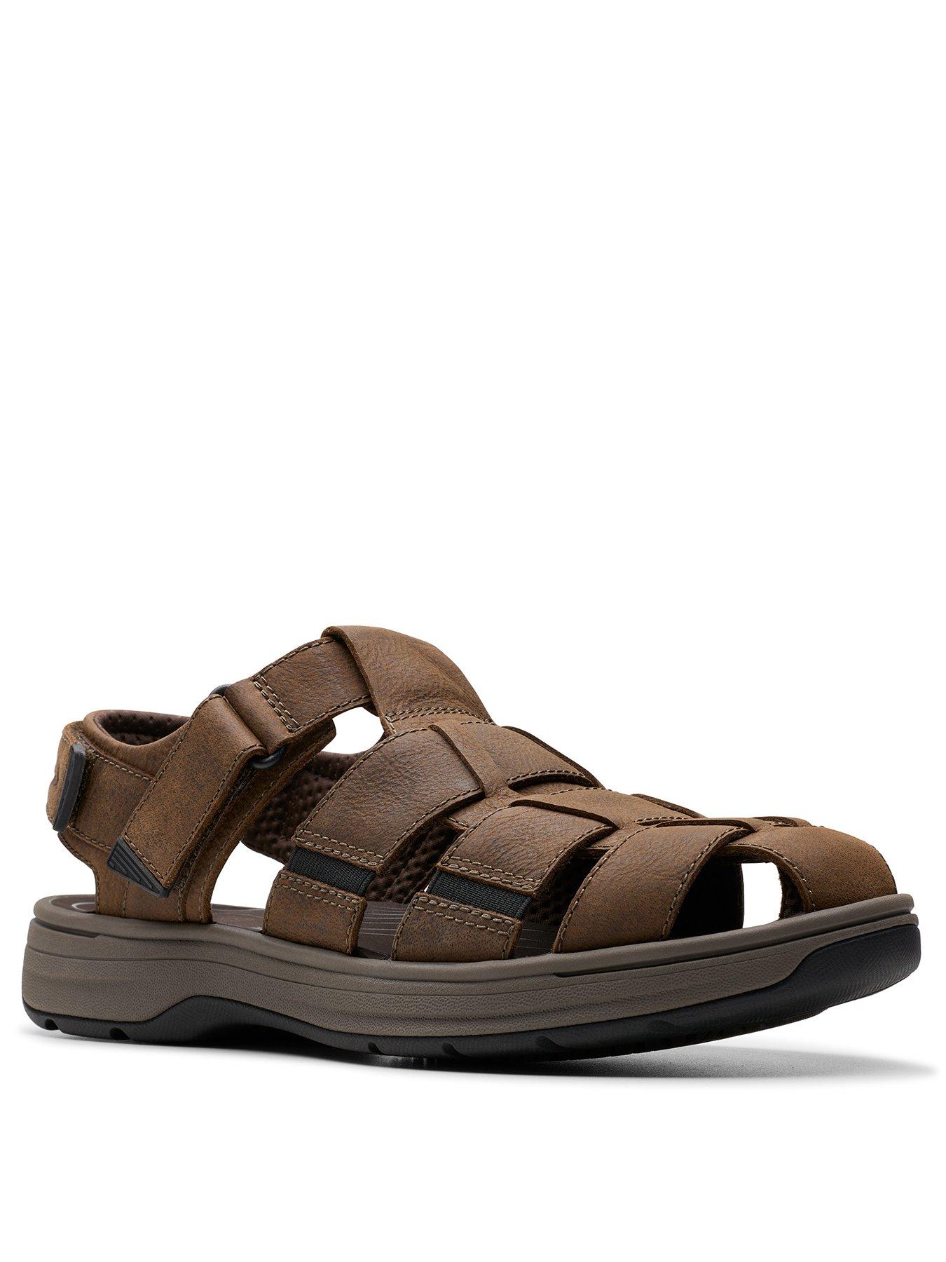 Image 2 of 7 of Clarks Saltway Cove Sandals - Dark Brown