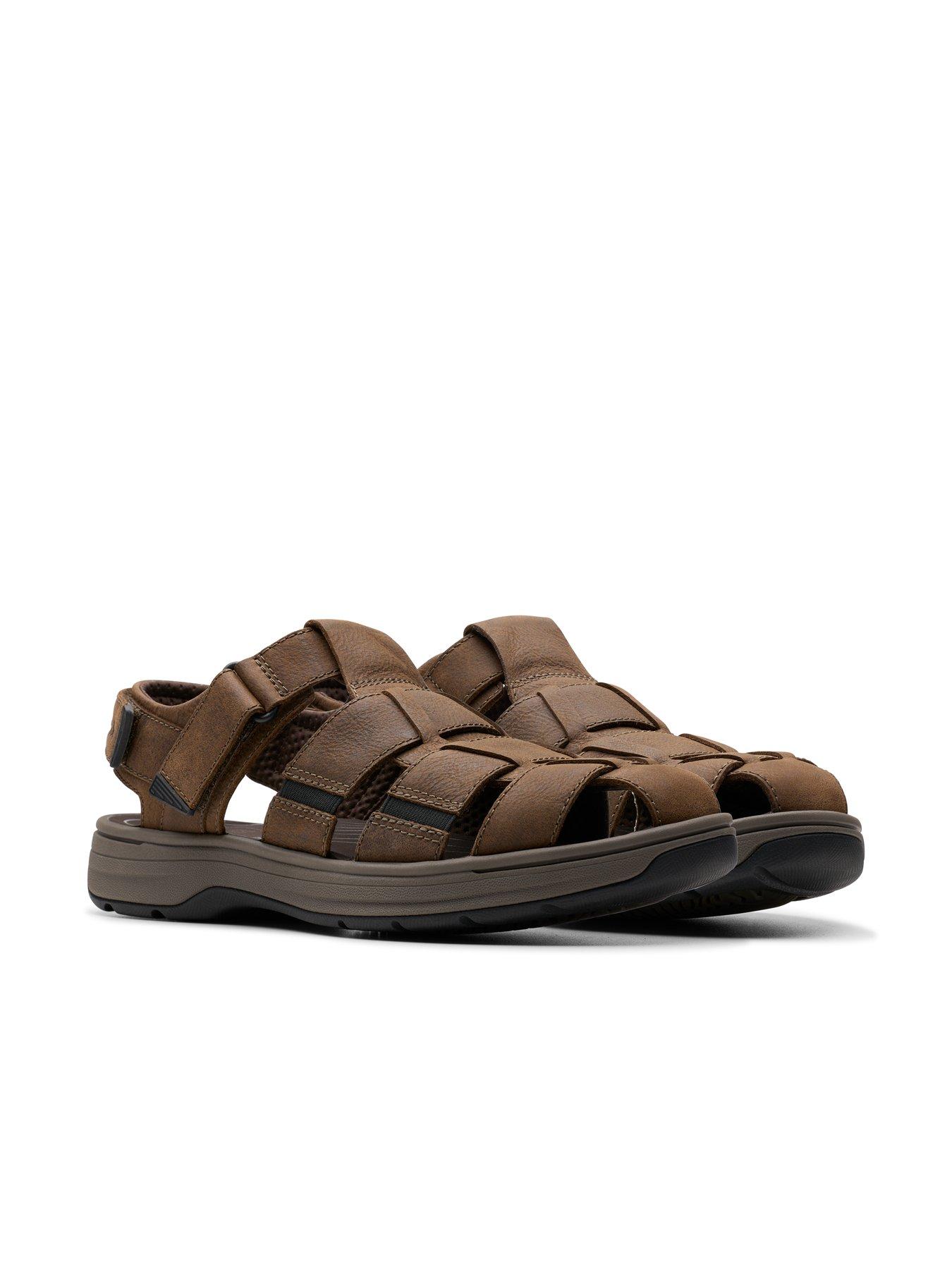 Image 6 of 7 of Clarks Saltway Cove Sandals - Dark Brown