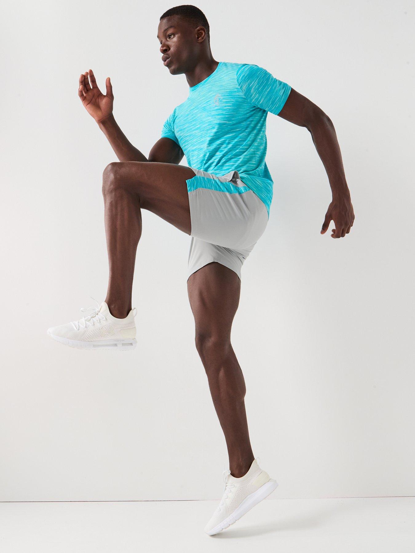  image of gym-king-mens-energy-space-dye-short-grey