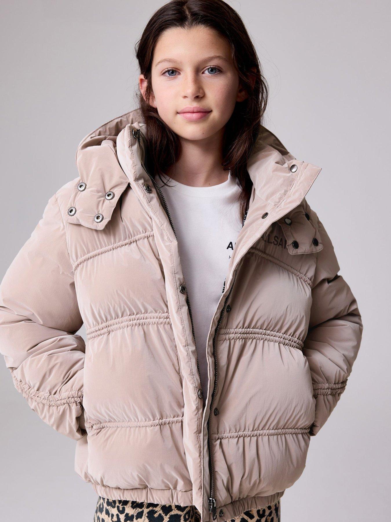 undefined Girls Padded Coat - Pink