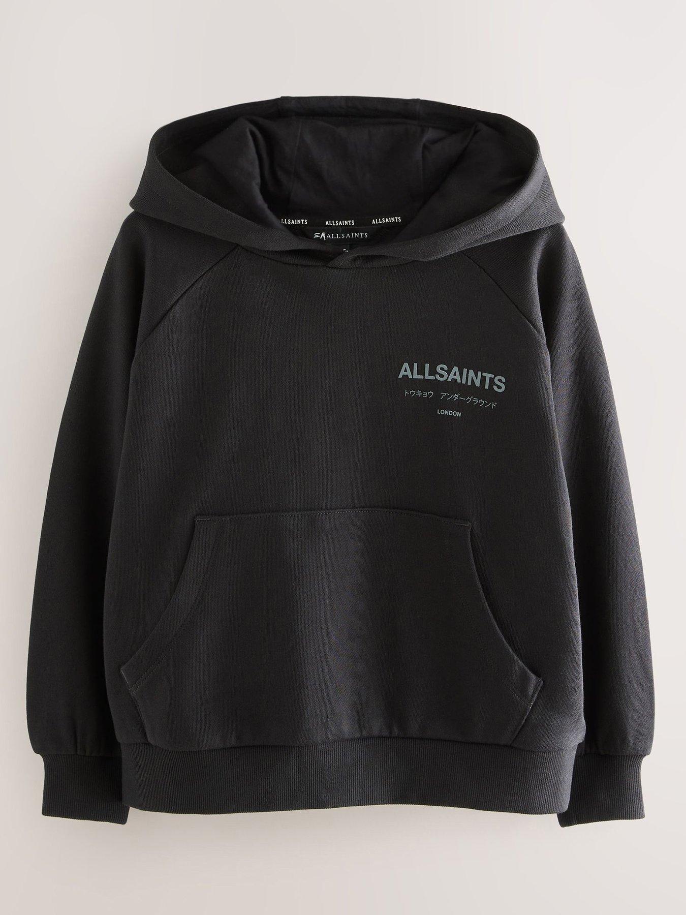 smALLSAINTS Girls Underground Sequin Hoodie - Black