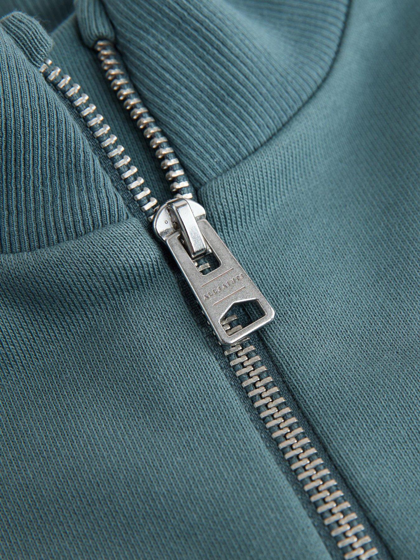  image of smallsaints-boys-half-zip-sweat-top-grey