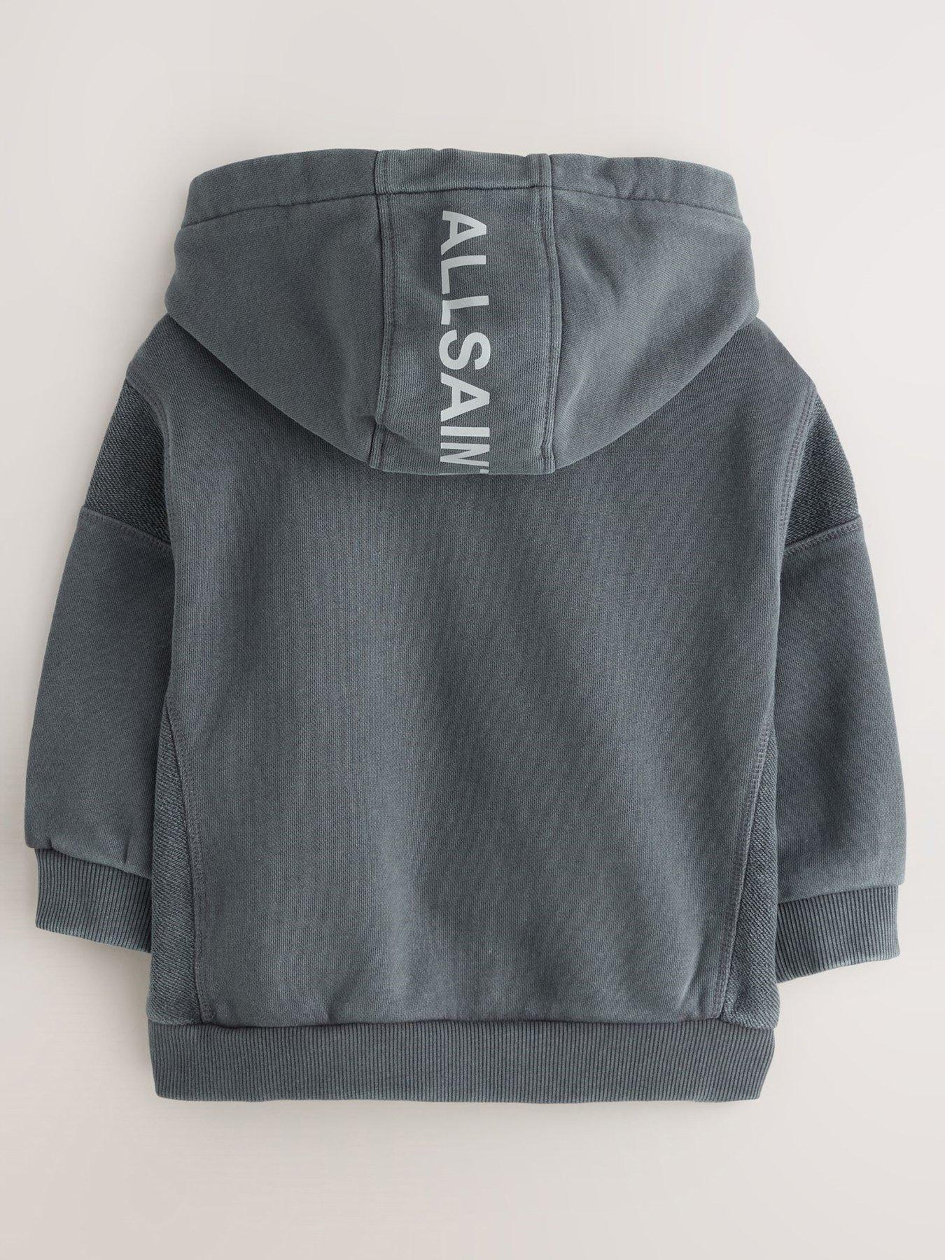 Image 2 of 3 of smALLSAINTS Girls Logo Wash Hoodie - Grey