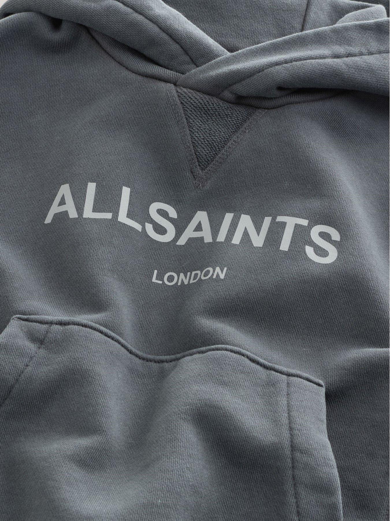Image 3 of 3 of smALLSAINTS Girls Logo Wash Hoodie - Grey