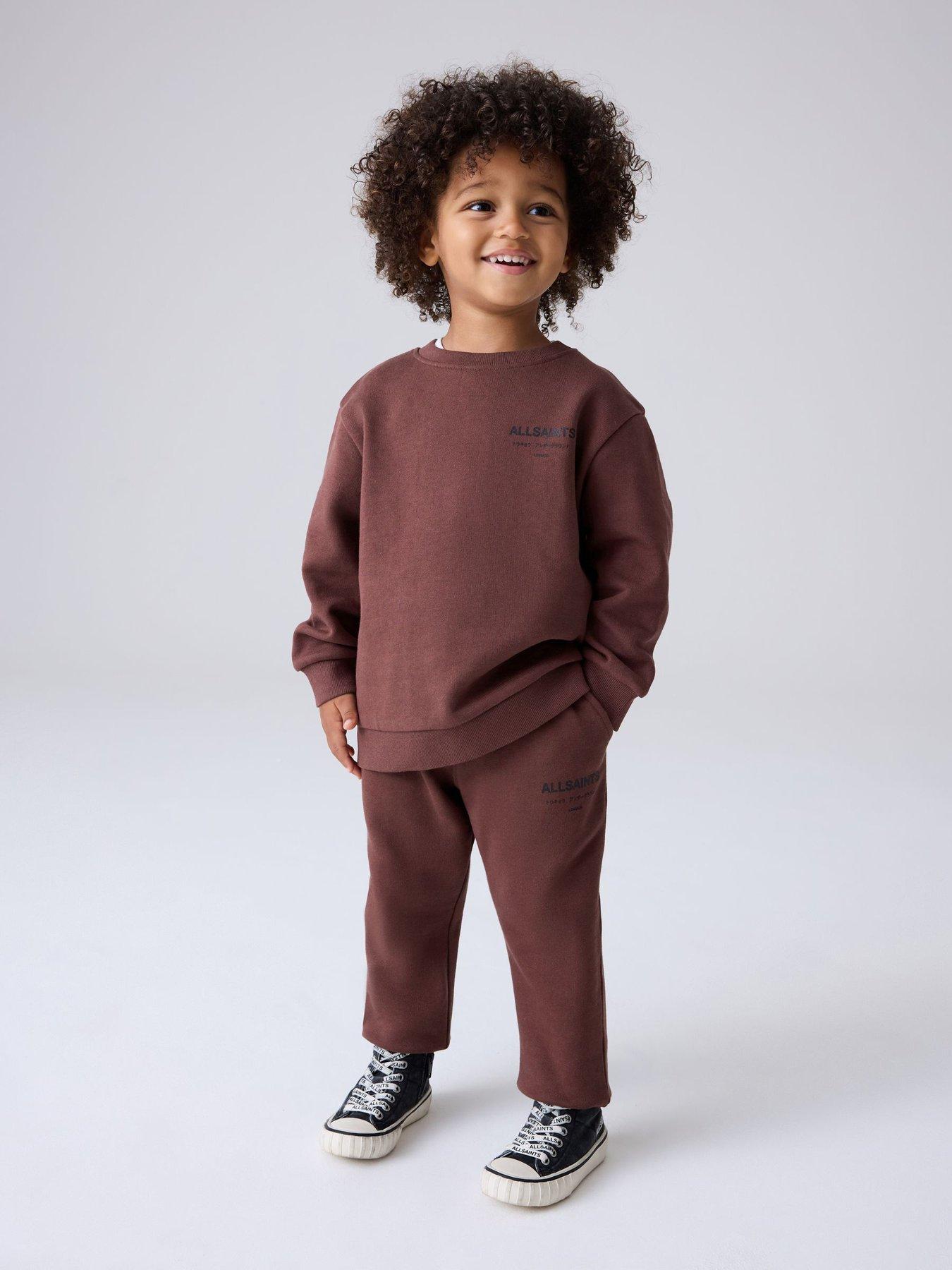 smALLSAINTS Boys Underground Sweat Set - Dark Red
