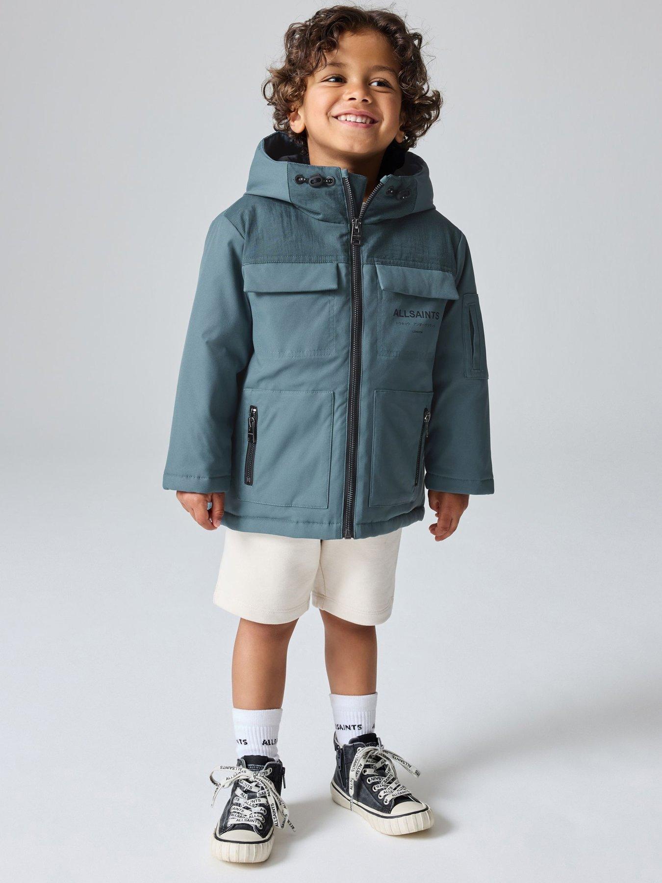 undefined Boys 4 Pocket Jacket - Blue