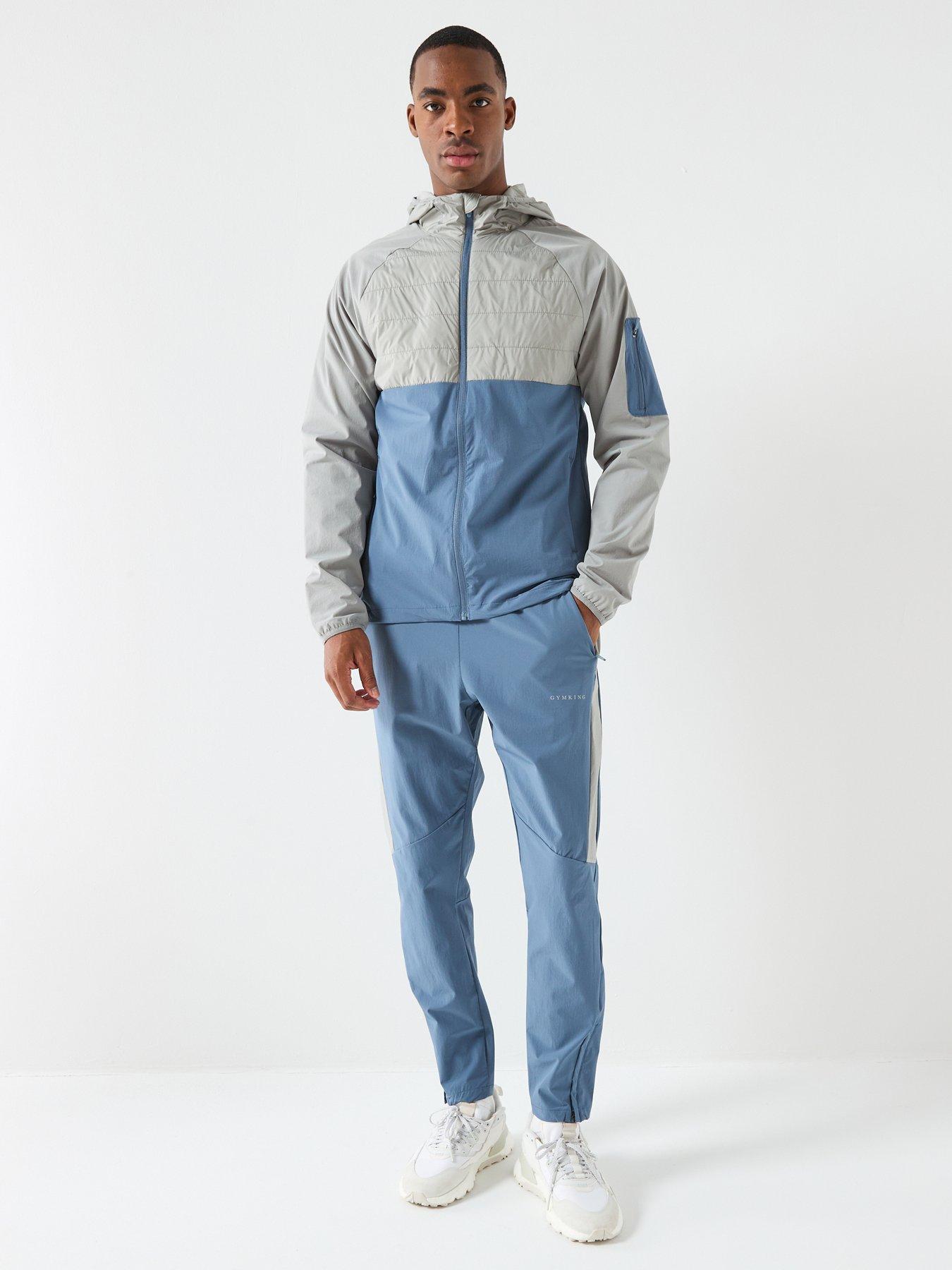  image of gym-king-mens-endurance-hybrid-jacket-grey