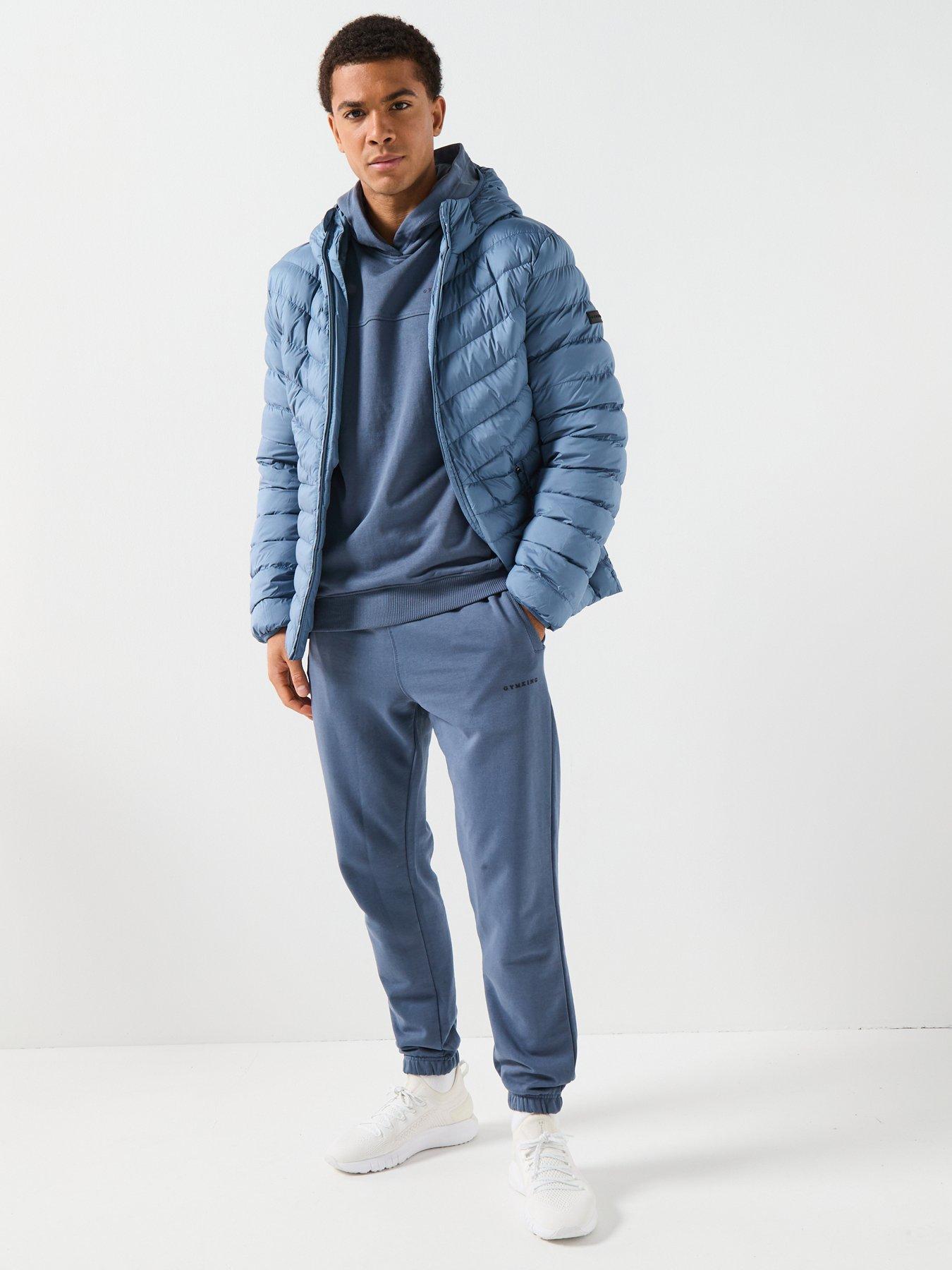  image of gym-king-mens-endurance-puffer-jacket-blue