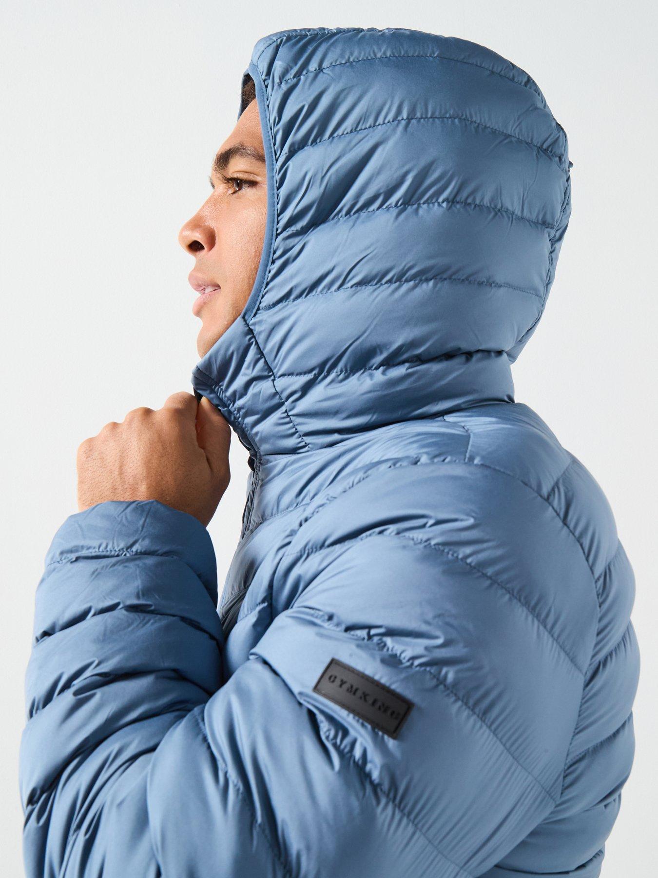  image of gym-king-mens-endurance-puffer-jacket-blue