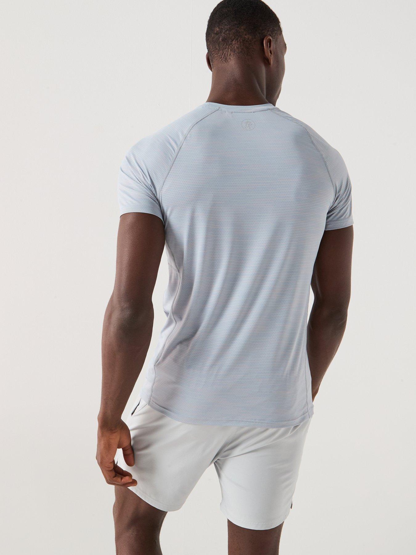 Image 2 of 5 of Gym King Men's Energy Grindle Tee - Grey