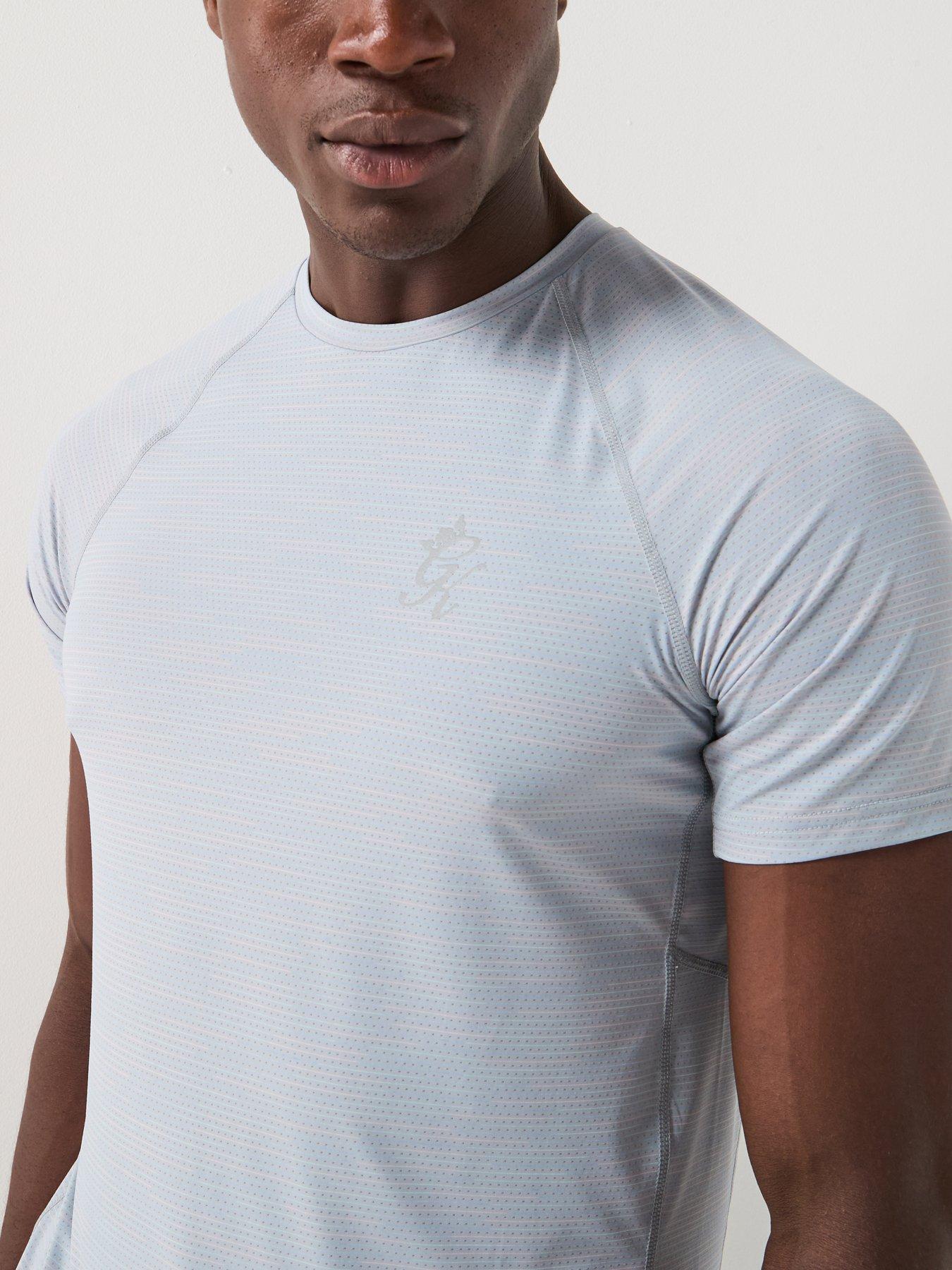 Image 5 of 5 of Gym King Men's Energy Grindle Tee - Grey