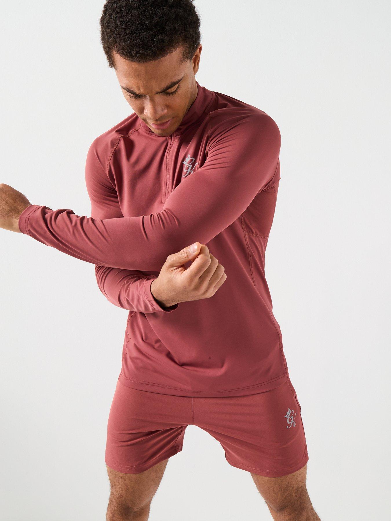  image of gym-king-mens-energy-6-inch-shorts-red