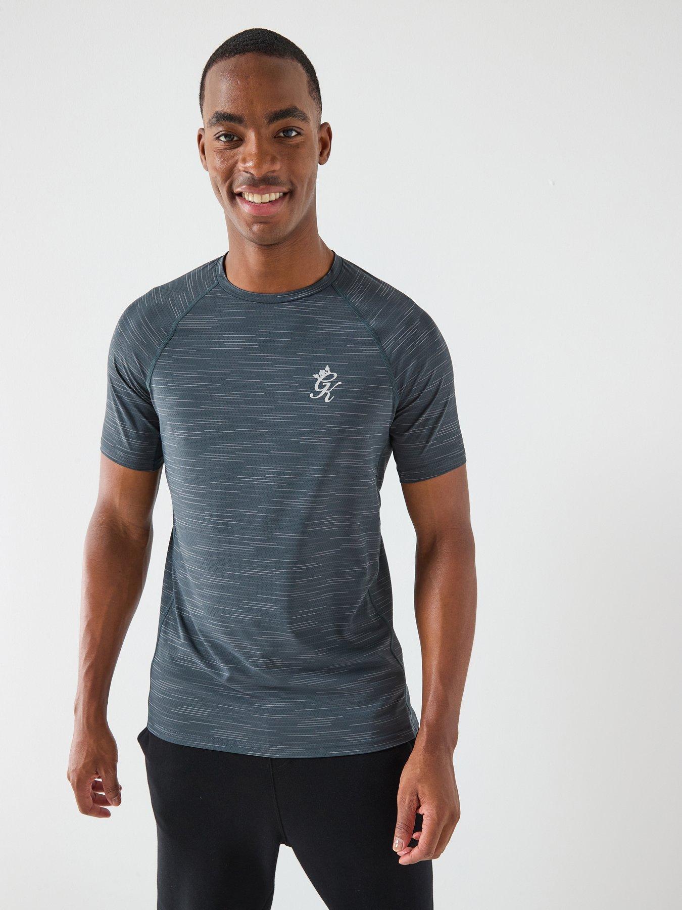 Gym King Mens Energy Grindle T-Shirt - Navy