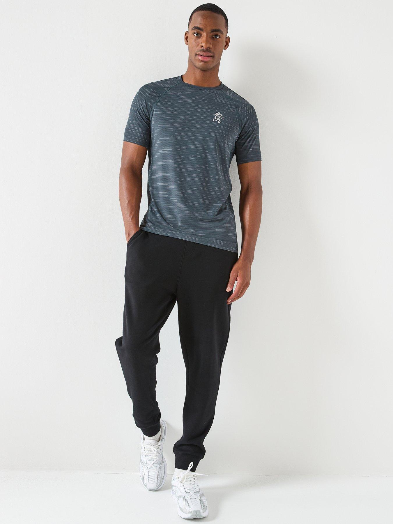  image of gym-king-mens-energy-grindle-t-shirt-navy