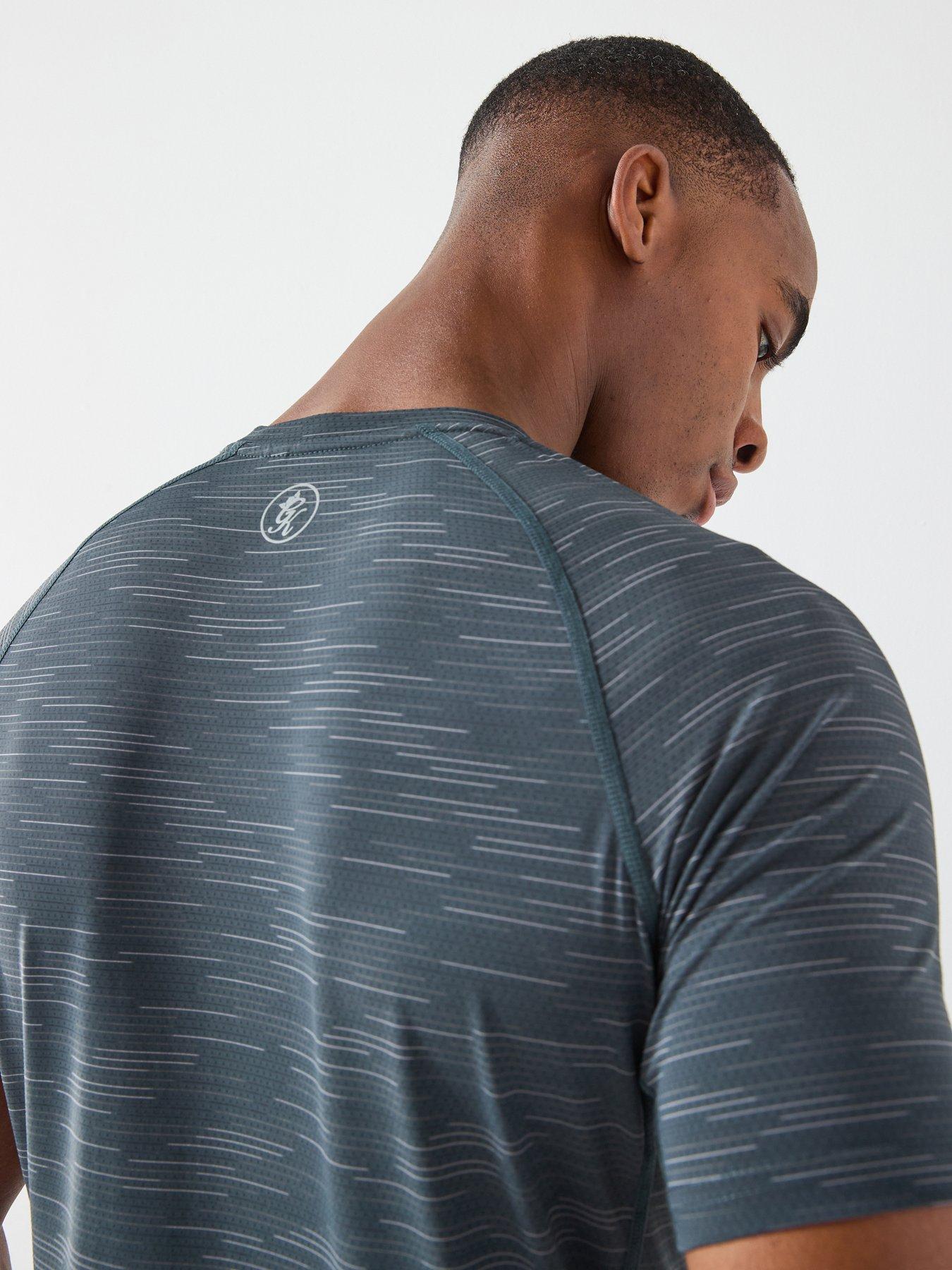  image of gym-king-mens-energy-grindle-t-shirt-navy