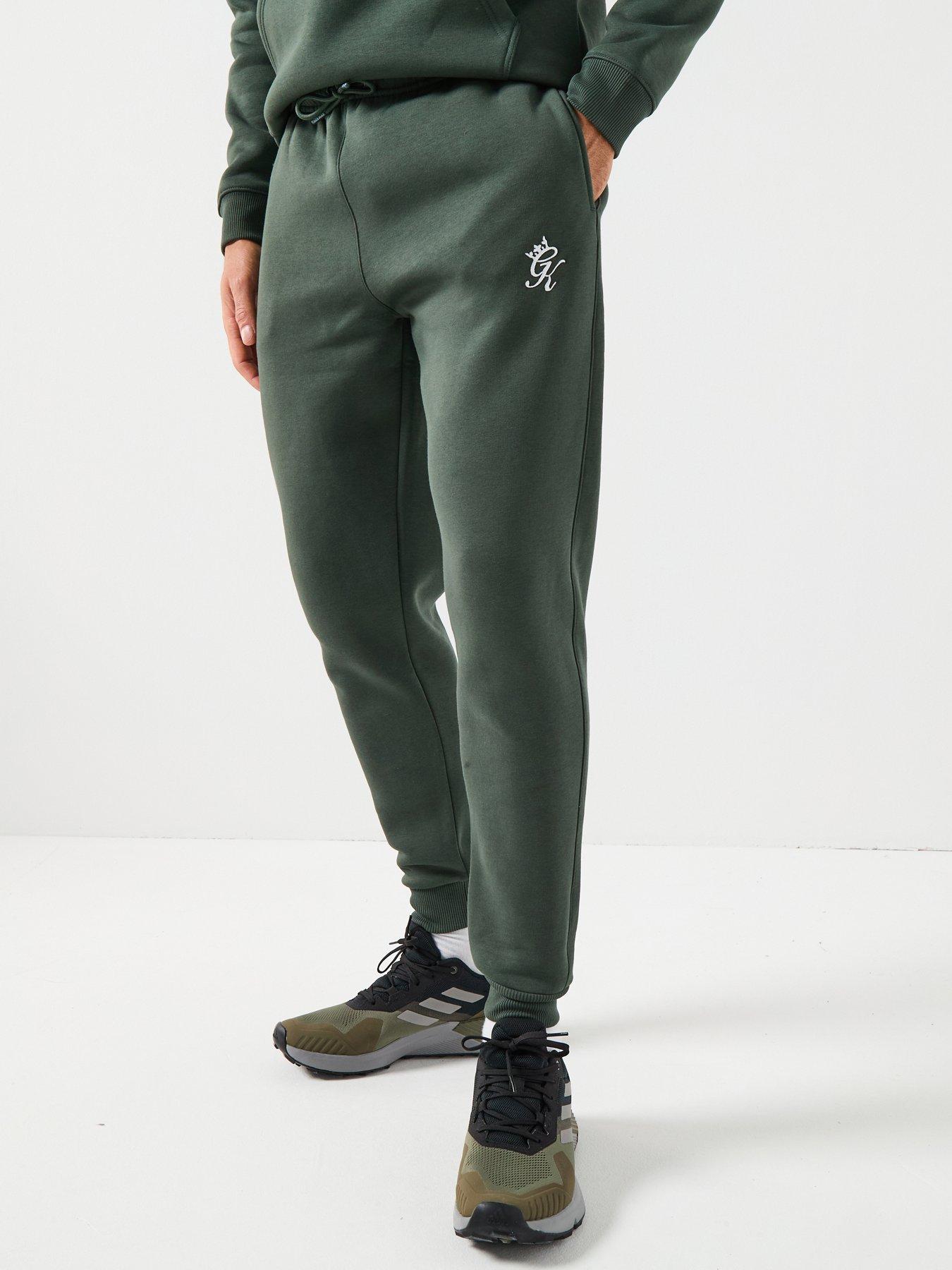 Gym King Mens Fundamenal Fleece Jogger - Green